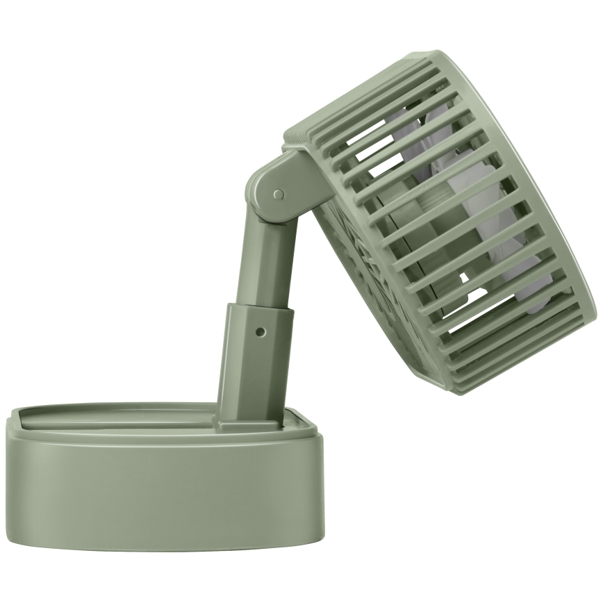 Ventilateur de bureau rechargeable 3,7 V 1200 mAh vert