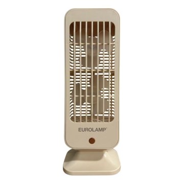 Ventilateur de bureau rechargeable 5W/5V 1200 mAh beige