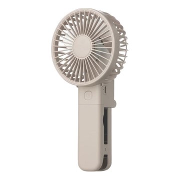Ventilateur de poche rechargeable 3 W / 5 V, 1200 mAh