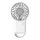 Ventilateur de poche rechargeable 3W/5V 300 mAh, blanc