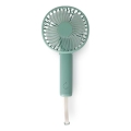 Ventilateur de poche rechargeable 5W/5V 1200 mAh kaki