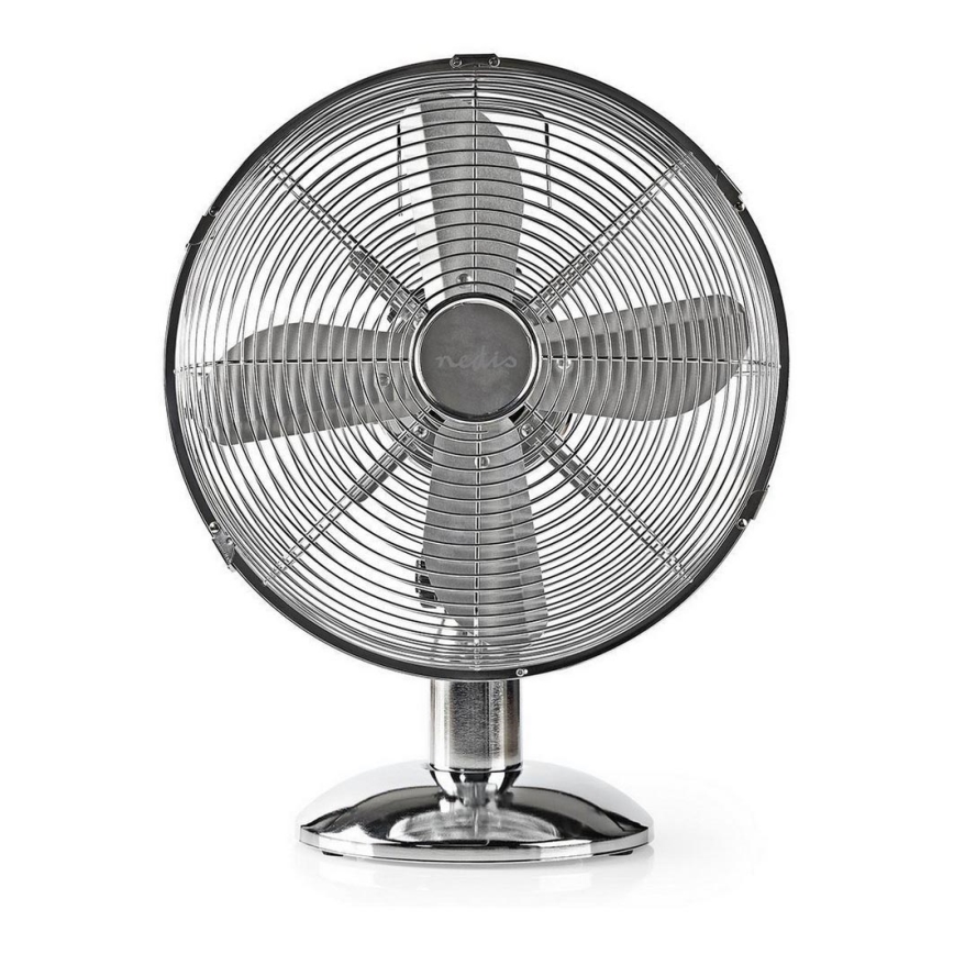 Ventilateur de table 35W/230V chrome brillant