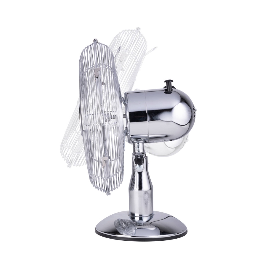 Ventilateur de table 35W/230V d. 30 cm chrome brillant