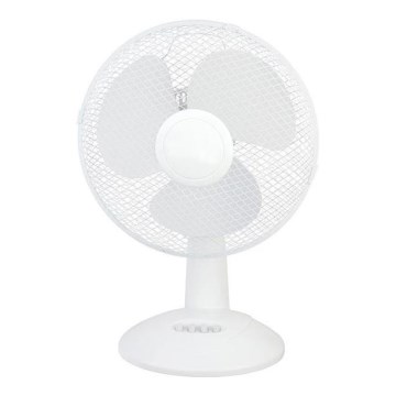 Ventilateur de table 45 W / 230 V, Ø 45 cm, blanc