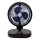 Ventilateur de table rechargeable 5W/5V 1200 mAh noir