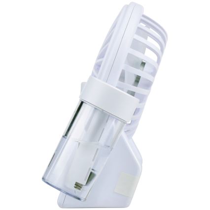 Ventilateur de table rechargeable à brumisation 3,7 V 1200 mAh