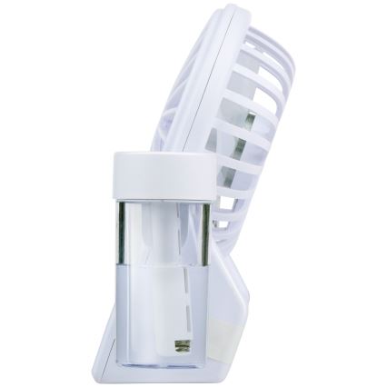 Ventilateur de table rechargeable à brumisation 3,7 V 1200 mAh