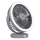 Ventilateur de table rechargeable avec éclairage LED/3W/5V USB 2400 mAh gris