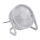 Ventilateur de table USB Ø 15 cm blanc