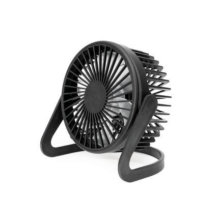 Ventilateur de table USB Ø 15 cm noir
