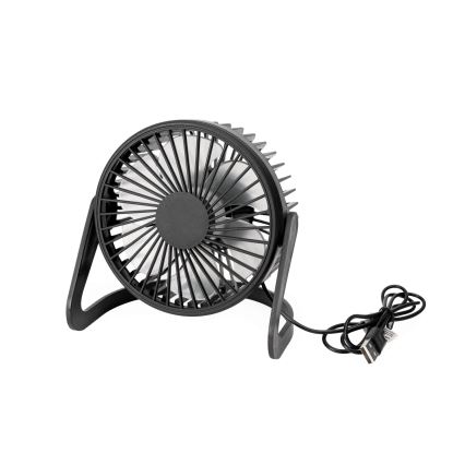 Ventilateur de table USB Ø 15 cm noir