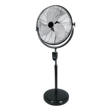 Ventilateur industriel sur pied 100 W / 230 V, Ø 46 cm, noir