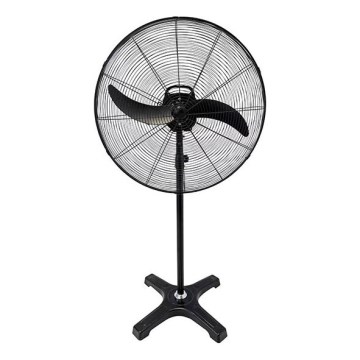 Ventilateur industriel sur pied 115W/230V diam. 66 cm noir