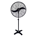 Ventilateur industriel sur pied 160W/230V Ø 66 cm noir