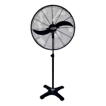 Ventilateur industriel sur pied 160W/230V Ø 66 cm noir