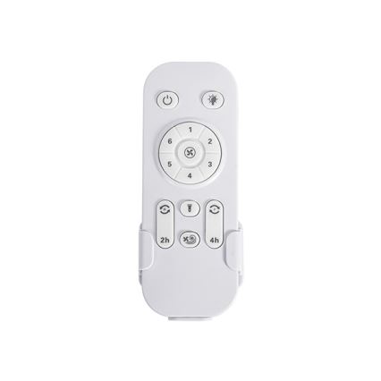 Ventilateur de plafond Ø 132 cm IP44 noir + télécommande