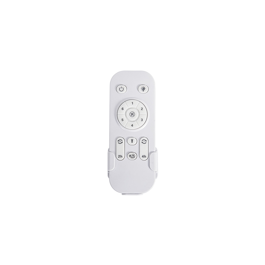 Ventilateur de plafond Ø 132 cm IP44 noir + télécommande
