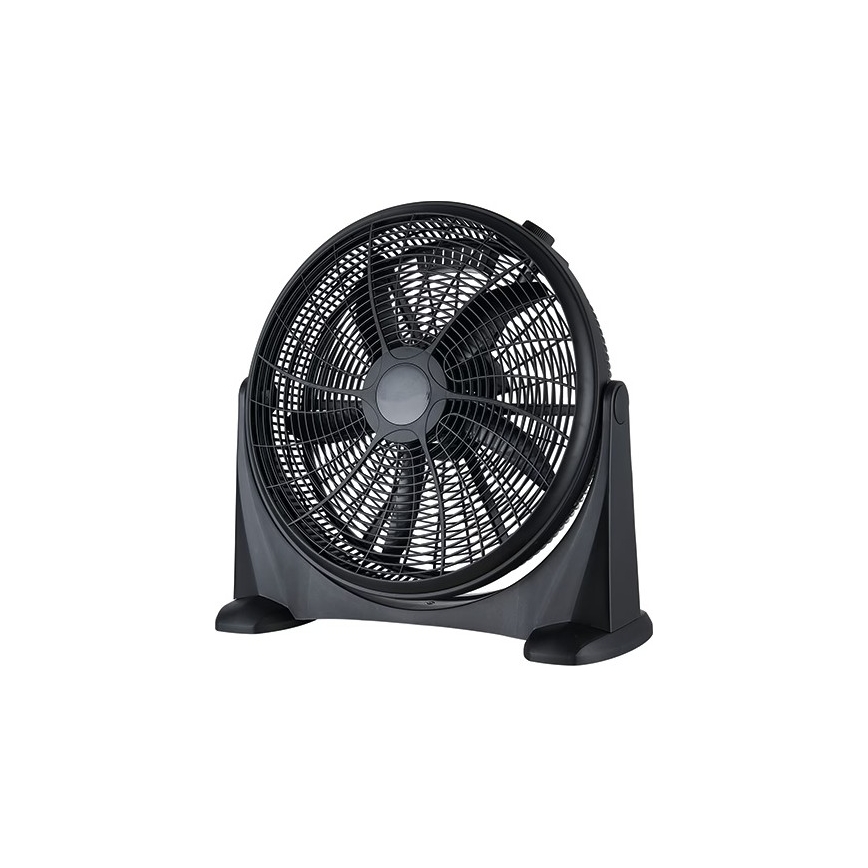 Ventilateur sur pied 100 W / 230 V, Ø 50 cm, noir