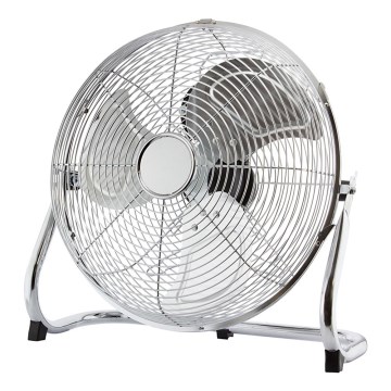 Ventilateur sur pied 140 W / 230 V Ø 45 cm chromé brillant