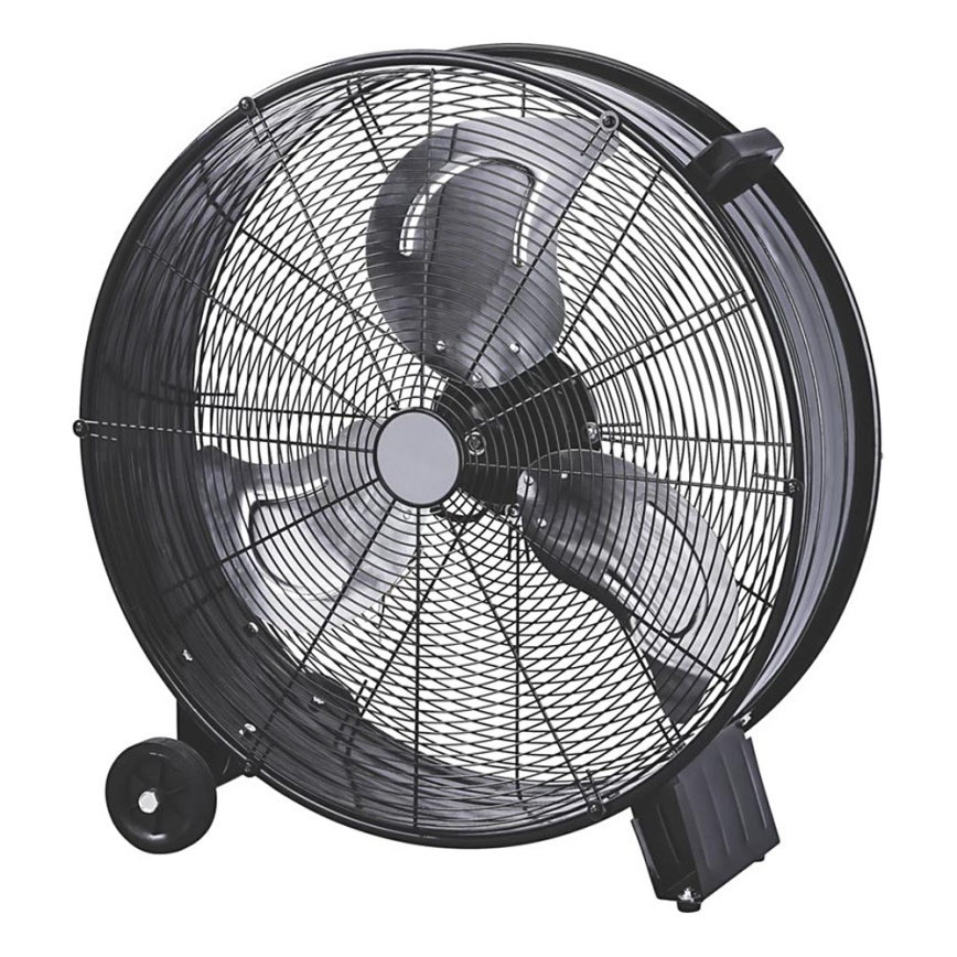 Ventilateur sur pied 180W/230V Ø 60 cm noir
