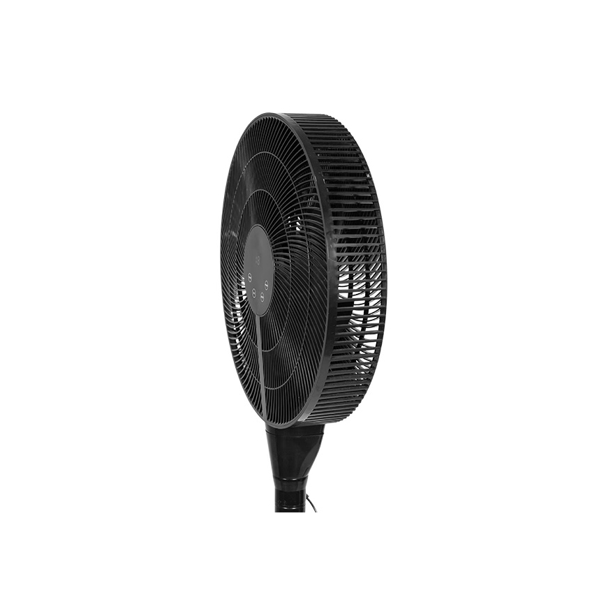 Ventilateur sur pied 25W/230V, 130 cm, noir + télécommande