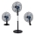 Ventilateur sur pied 3-en-1 50W/230V noir