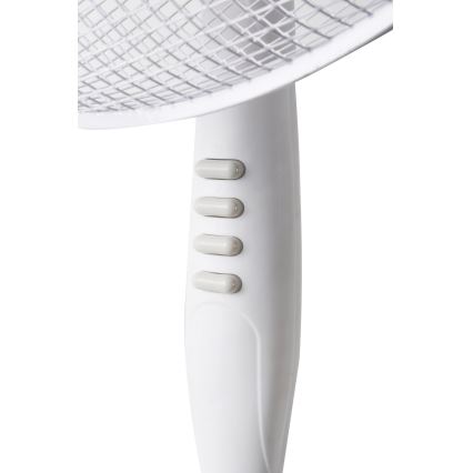 Ventilateur sur pied 42W/230V d. 40 cm blanc