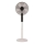 Ventilateur sur pied 60 W/230 V, hauteur 135 cm, blanc/noir + télécommande