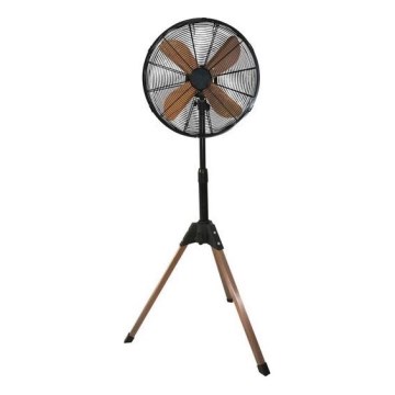 Ventilateur sur pied 60 W/230 V, Ø 40 cm, noir/cuivré