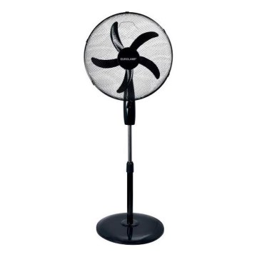 Ventilateur sur pied 60 W/230 V, Ø 50 cm, noir