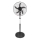 Ventilateur sur pied 60W/230V 129 cm noir + télécommande
