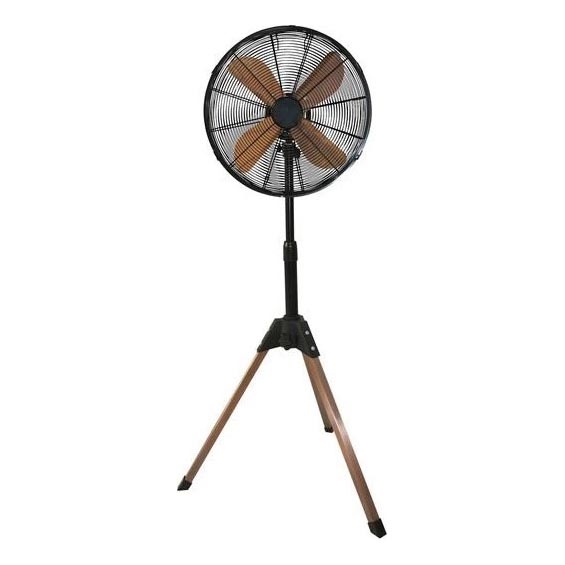 Ventilateur sur pied 60W/230V 133 cm noir/cuivré + télécommande
