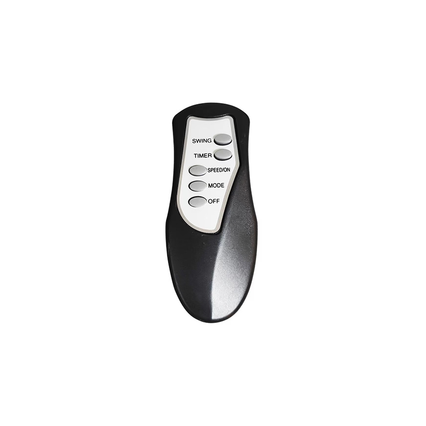 Ventilateur sur pied 60W/230V Ø 50 cm noir + télécommande