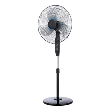 Ventilateur sur pied 65W/230V Ø 50 cm noir + télécommande
