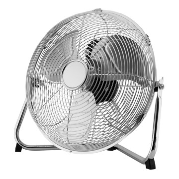 Ventilateur sur pied 70W/230V Ø 35 cm chrome brillant