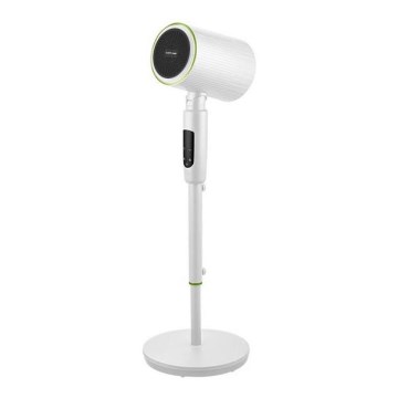Ventilateur sur pied avec chauffage intégré 50 W / 2200 W / 230 V, Ø 20 cm, blanc