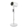 Ventilateur sur pied avec chauffage intégré 50 W / 2200 W / 230 V, Ø 20 cm, blanc