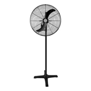 Ventilateur sur pied industriel 180 W/230 V Ø 66 cm noir