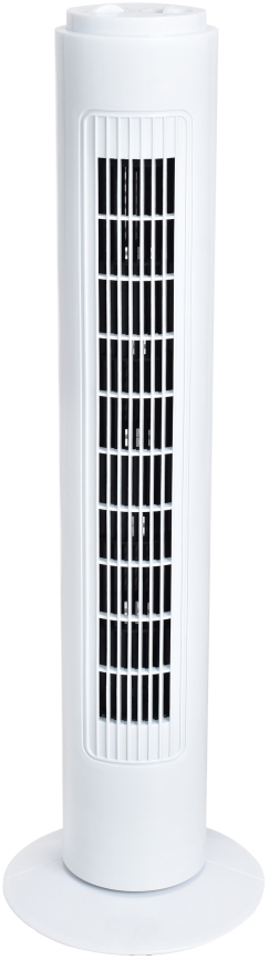 Ventilateur sur pied TOWER 50W/230V blanc