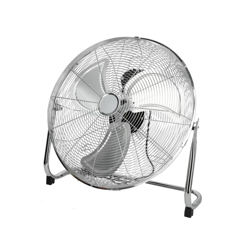 Ventilateur sur pied VIENTO 200W/230V chrome brillant