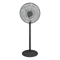 Ventilateur sur pied VIENTO-R 40W/230V noir + télécommande
