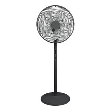 Ventilateur sur pied VIENTO-R 40W/230V noir + télécommande