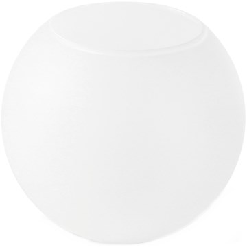 Verre de rechange blanc pour lustre E27, Ø 15 cm