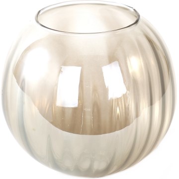Verre de rechange brun fumé pour lustre OTTICO E27, Ø 18 cm