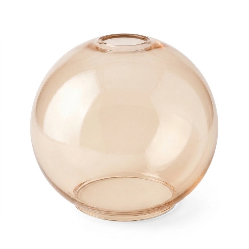 Verre de rechange POBO Ø 14 cm, beige fumé