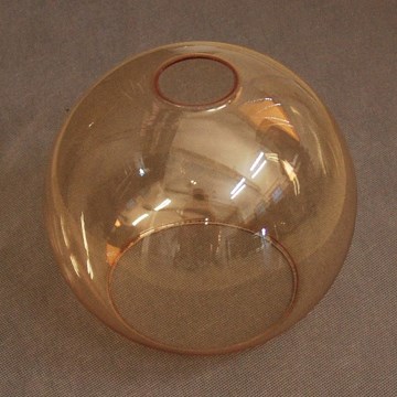 Verre de rechange pour applique murale et lustre CUBUS E27 Ø 18, beige fumé