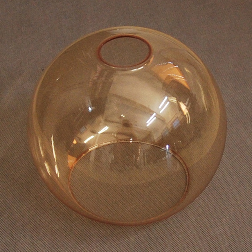 Verre de rechange pour applique murale et lustre CUBUS E27 Ø 18, beige fumé