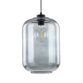 Verre de rechange pour luminaire ROLLER E27 Ø 24 cm, gris fumé