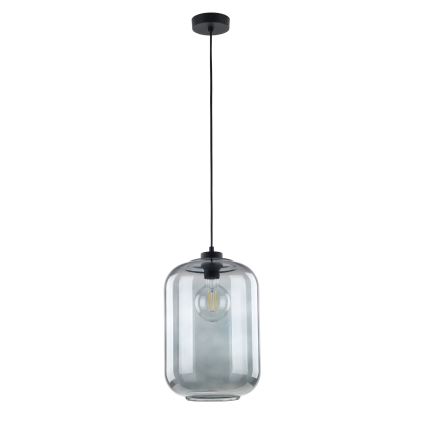 Verre de rechange pour luminaire ROLLER E27 Ø 24 cm, gris fumé