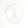 Verre de rechange pour lustre DEVI E27 Ø 18 cm, transparent